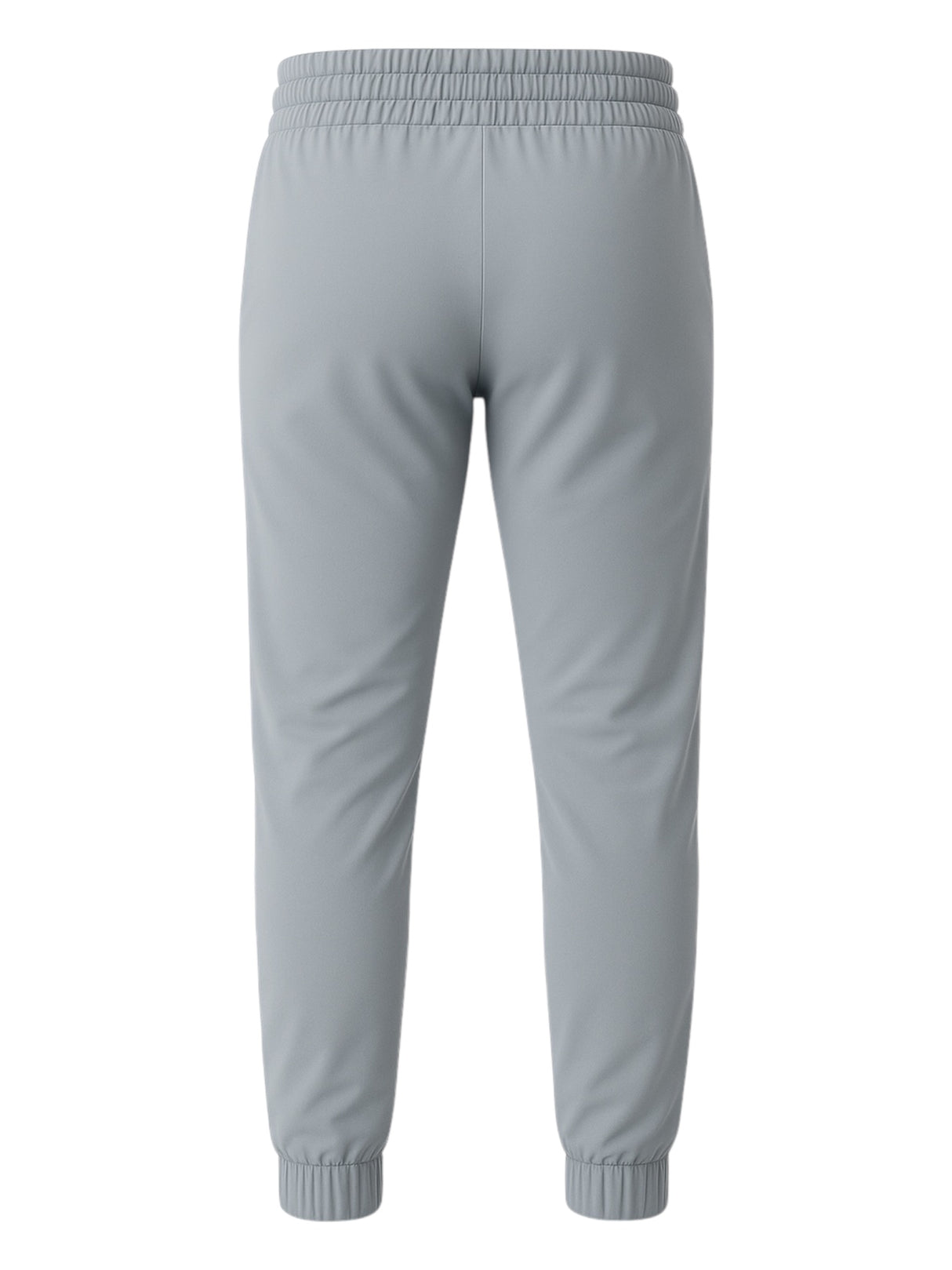 Georgia grigio- pantalone in nylon con zip alle caviglie- mid season