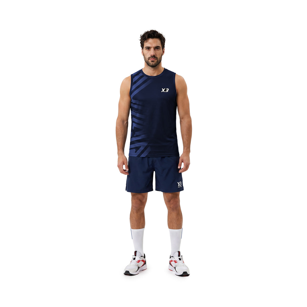 Memphis Canotta Uomo Blu