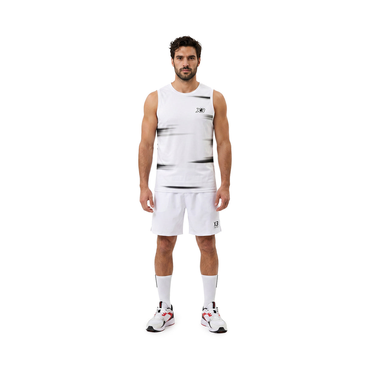 SACRAMENTO Bianco Canotta Uomo
